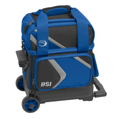 BSI Dash Single Roller - Black & Blue - Perfect for Gym, Travel, and Sports Recovery - High-Quality Foam Roller for Muscle Relief and Mobility