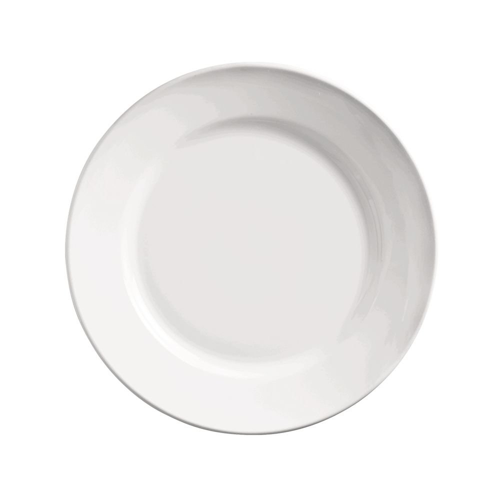 Premium 7.125-inch White Porcelain Dinner Plates - Set of 36 - Elegant & Durable for Restaurants, Catering, and Home Dining - Dishwasher & Microwave Safe