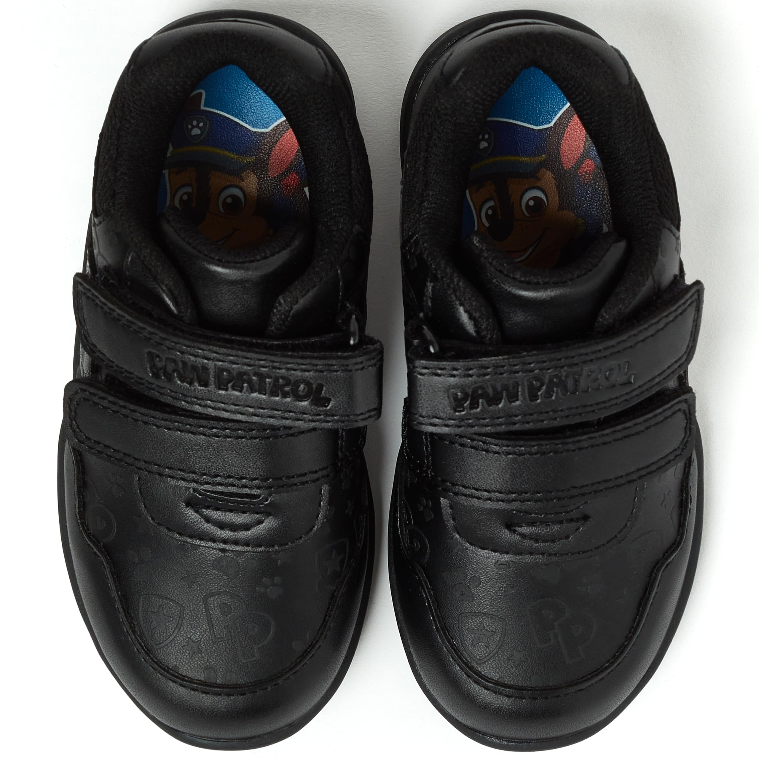 Paw Patrol Boys School Shoes - Chase Boys Trainers for Kids | Official Licensed Back to School Sneakers | Comfortable Lightweight Shoes for School, Play & Daily Wear