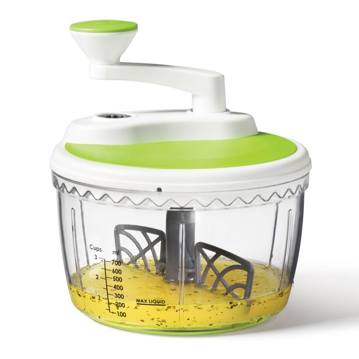 STARFRIT Dual Speed Food Processor 3.5 Cup Capacity - Powerful 250W Motor for Chopping, Slicing & Shredding - Perfect for Meal Prep, Baking & Healthy Cooking - Compact & Easy to Clean