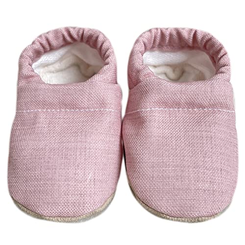 Clamfeet Organic Soft Sole Baby Shoes for First Walkers | Handmade Crib Shoes for Boys & Girls (18-24 Months, Roo) - Perfect for Indoor Play, Outdoor Adventures & Special Occasions
