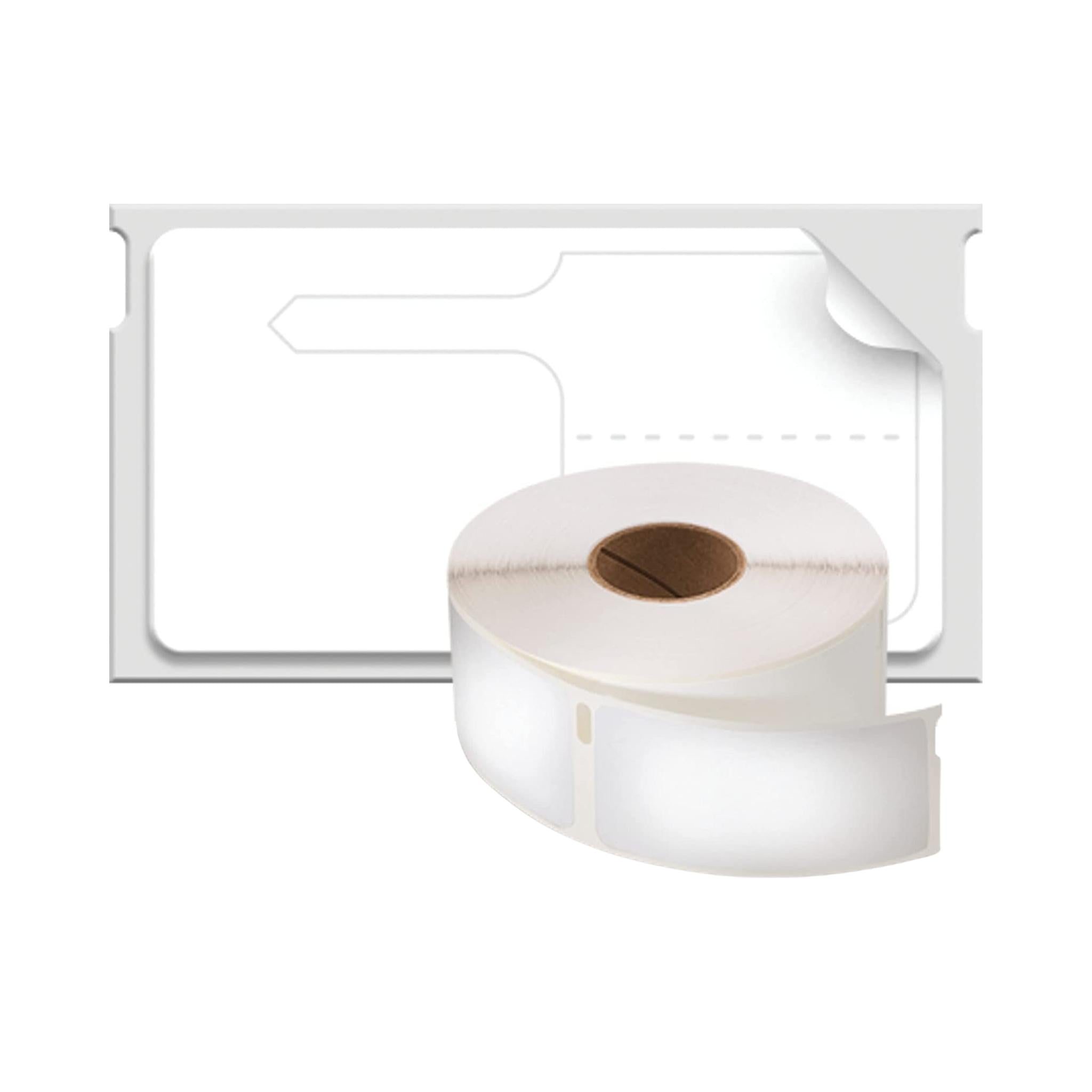 DYMO LabelWriter 15/16 x 7/8 Inch Rat Tail Style Price Tag Labels - Perfect for Retail Pricing, Inventory Management & Barcode Labeling
