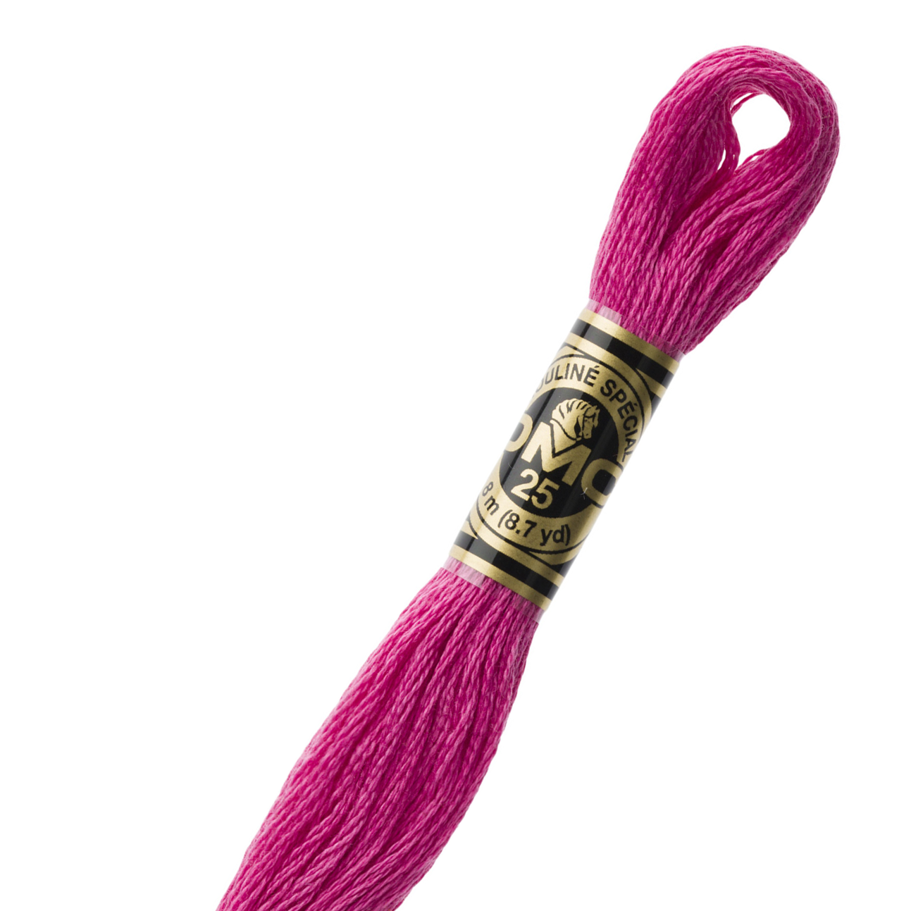 DMC 3805 Cotton Embroidery Floss - 6-Strand 100% Mercerized Cotton Thread for Cross Stitch, Needlepoint & Hand Embroidery - Perfect for DIY Crafts, Scrapbooking & Home Decor Projects