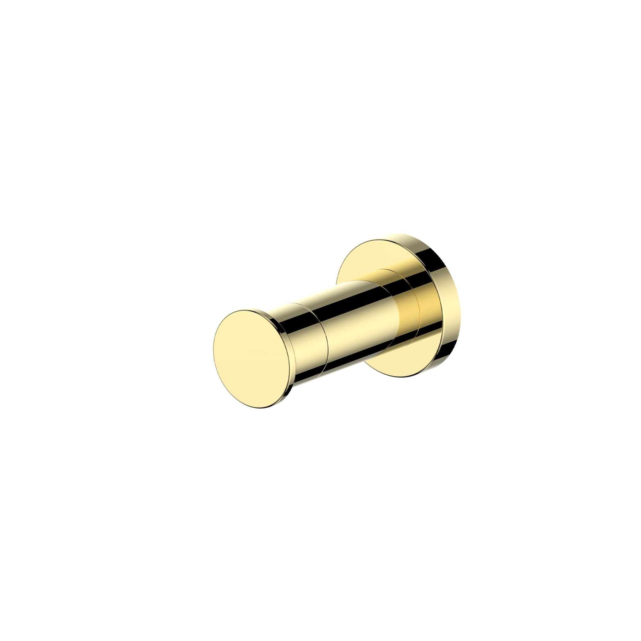 ZLINE Emerald Bay Polished Gold Towel Hook - Bathroom Wall Mounted Hook for Towels, Robes & Accessories - Perfect for Bathroom, Spa & Home Decor