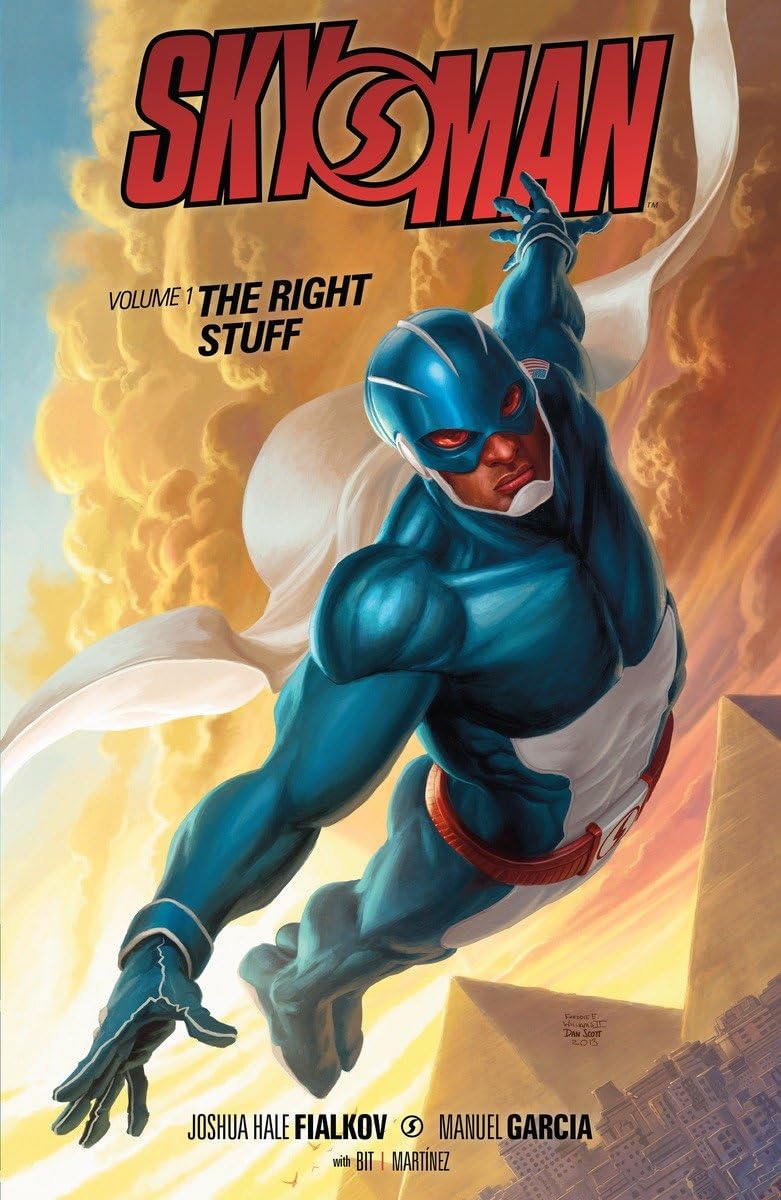 Skyman Volume 1: The Right Stuff - Classic Sci-Fi Comic Book Collection for Collectors & Readers | Perfect for Gifts, Home Library Displays & Comic Conventions