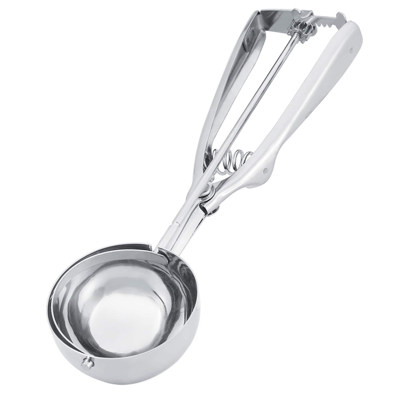 Stainless Steel Cookie Scoop Set for Baking - Nonstick Ice Cream & Cookie Dough Scooper with Trigger - Perfect for Muffins, Cupcakes & Cookie Dough (6CM) - Ideal for Home Baking, Dessert Making & Kitchen Use