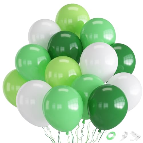 Green White