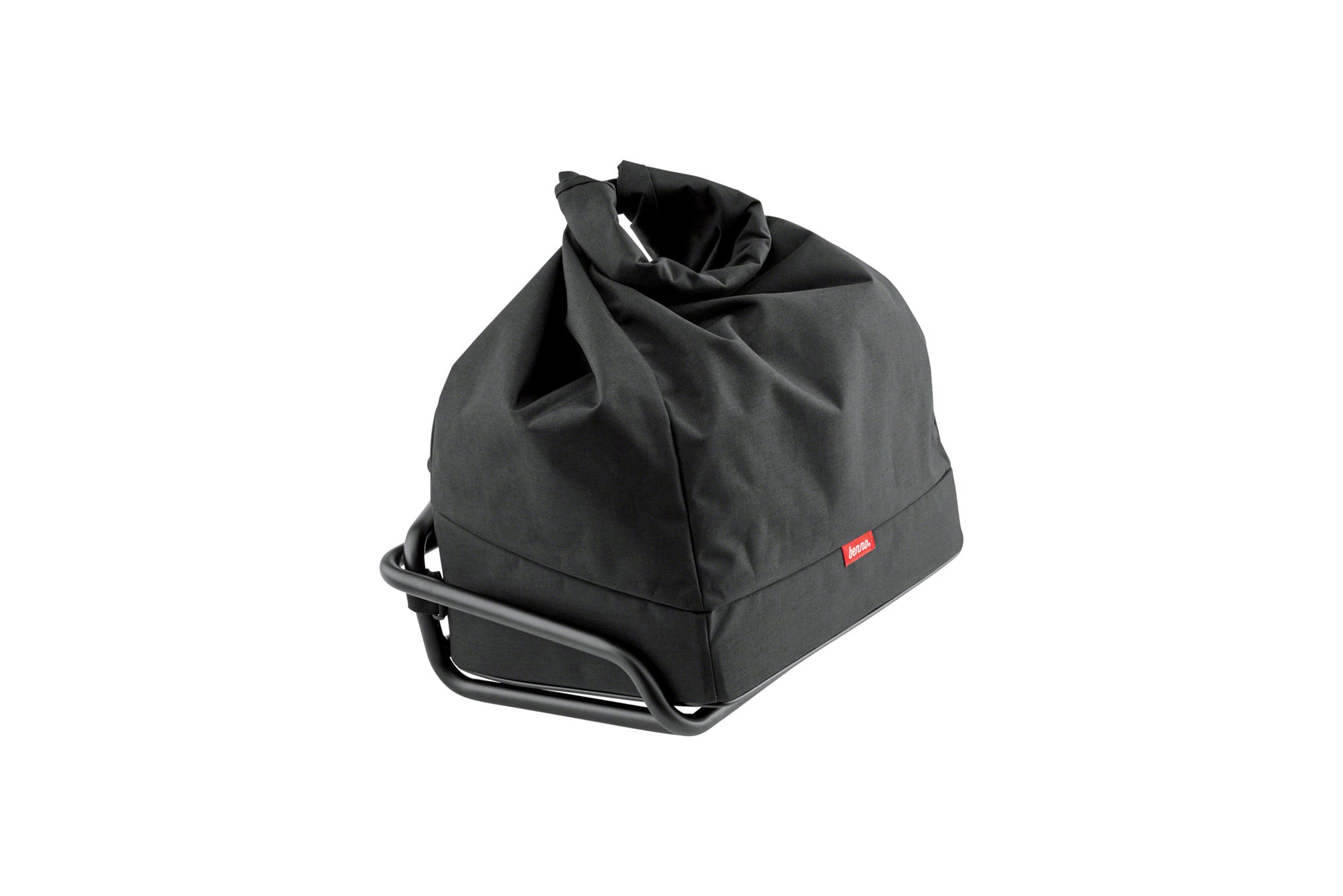 Benno Utility Front Tray Bag - Waterproof Bike Cargo Bag for Commuting & Urban Cycling | Black | Perfect for Groceries, Work Essentials & Daily Errands