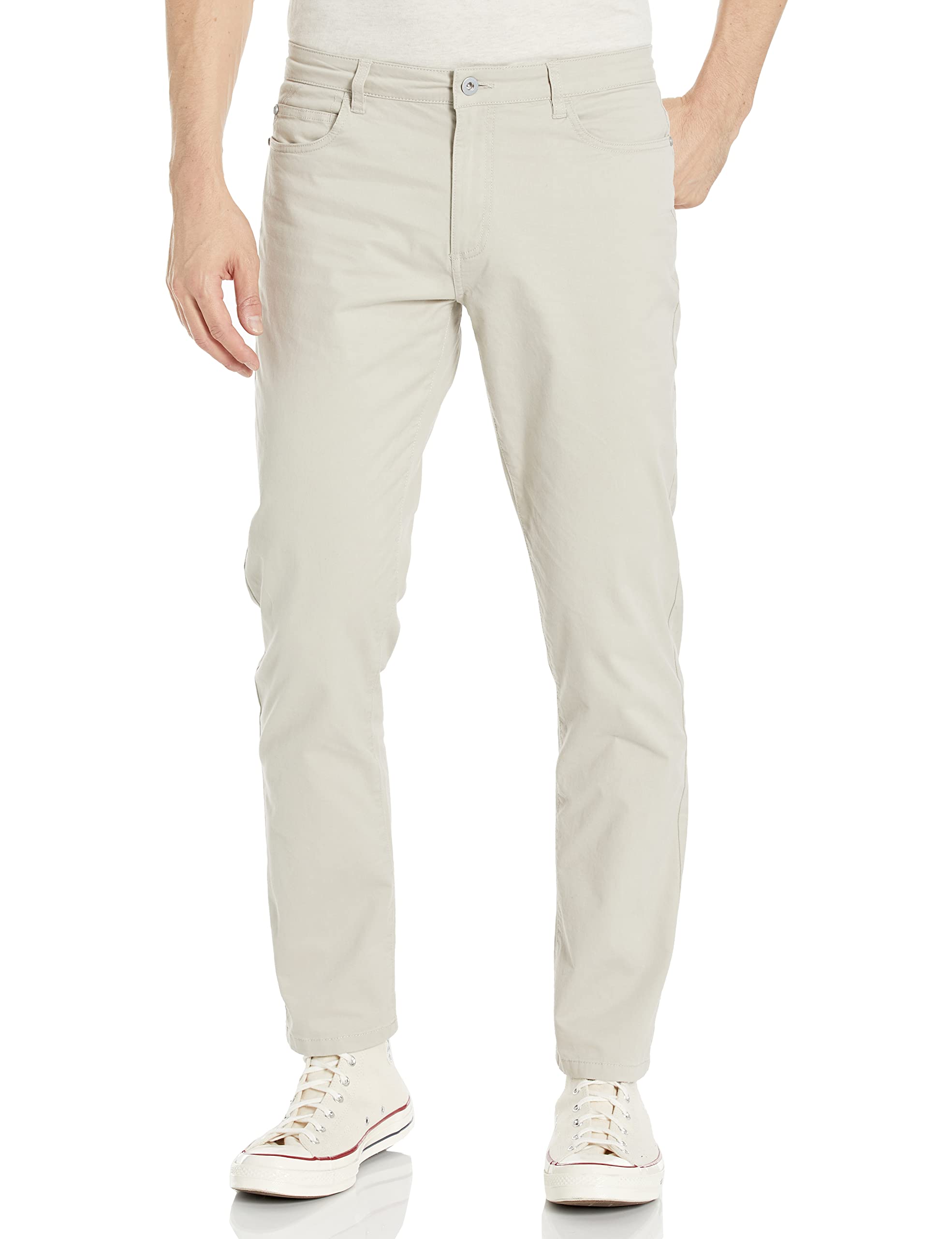 Cutter & Buck Men's Voyager Chino Pants - Classic Fit, Comfortable Stretch, Wrinkle-Resistant for Office & Travel | Business Casual & Smart Casual Wear