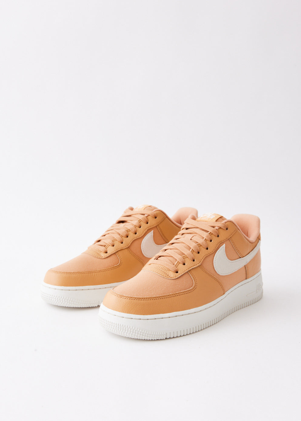 Nike Air Force 1 '07 LX 'Amber Brown' Men's Basketball Sneakers - Premium Leather Shoes for Streetwear & Casual Style