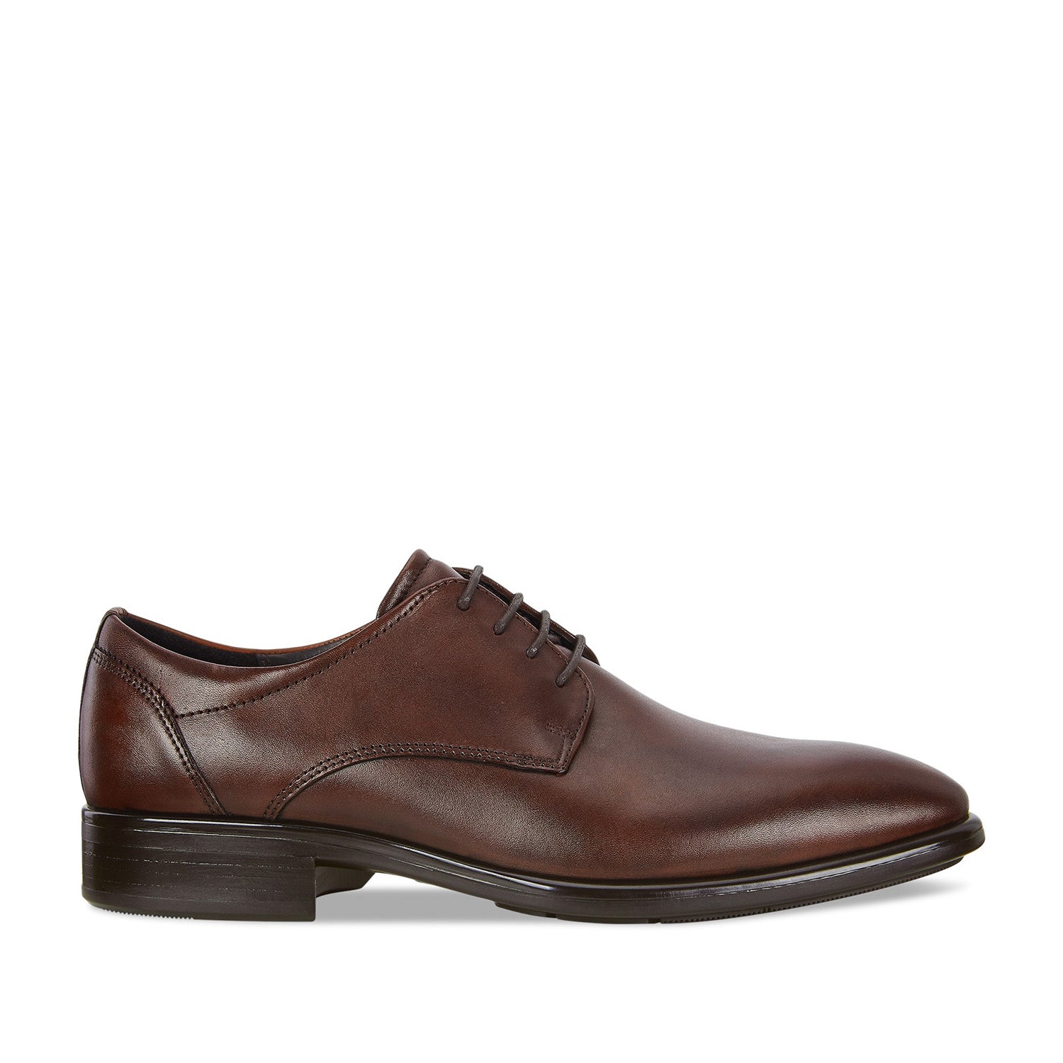 ECCO Men's Citytray Casual Sneakers in Cognac Brown | Comfortable Walking Shoes for Men | Perfect for Work, Travel & Everyday Wear