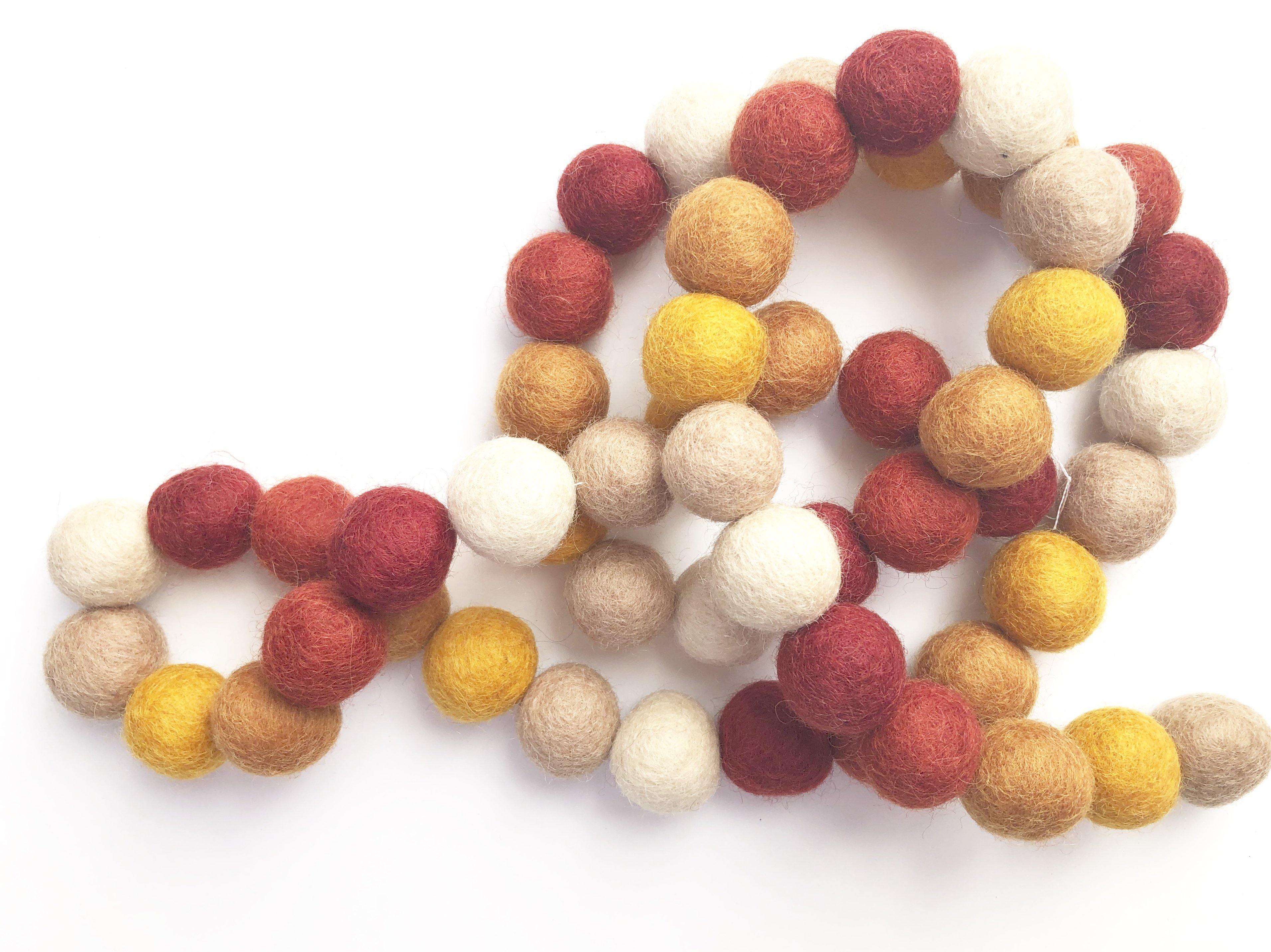 Elegant Muted Fall Garland - Autumn Leaf Garland for Home Decor, Thanksgiving, and Seasonal Party Decoration | Perfect for Fireplace Mantel, Front Door, and Table Centerpiece