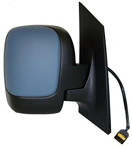 2007+ Right Electric Heated Rearview Mirror with Primer & Double Glass - Perfect for Winter Driving & Defrosting