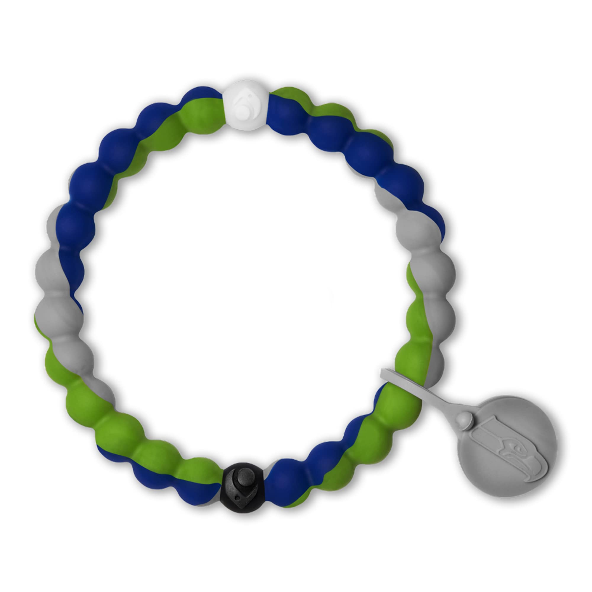 Lokai NFL Football Beaded Bracelets for Men & Women - Adjustable Silicone Sports Bracelet for Comfortable Fit - Perfect for Game Day, Team Spirit & Everyday Wear