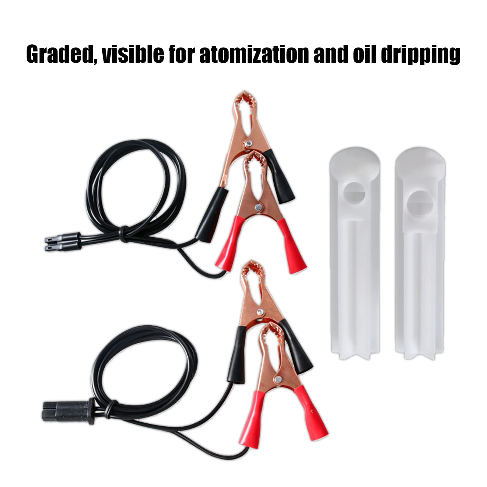 Flush Cleaner Adapter - Car Fuel Injector Tester & Fuel Pump Pressure Test Kit for Diesel/Gas Engines - DIY Automotive Nozzle Cleaning Tool Set - Perfect for Engine Maintenance & Performance Tuning