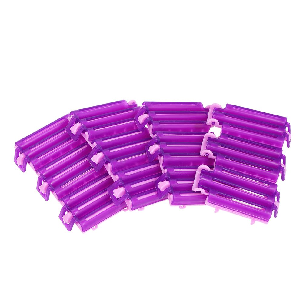 Anself 36PCS Cold Wave Rods - Professional Hair Curling Tools for DIY Salon Styling, Corn Curler Maker with Hairdressing Clips - Perfect for Home Use, Beach Waves & Party Hairstyles