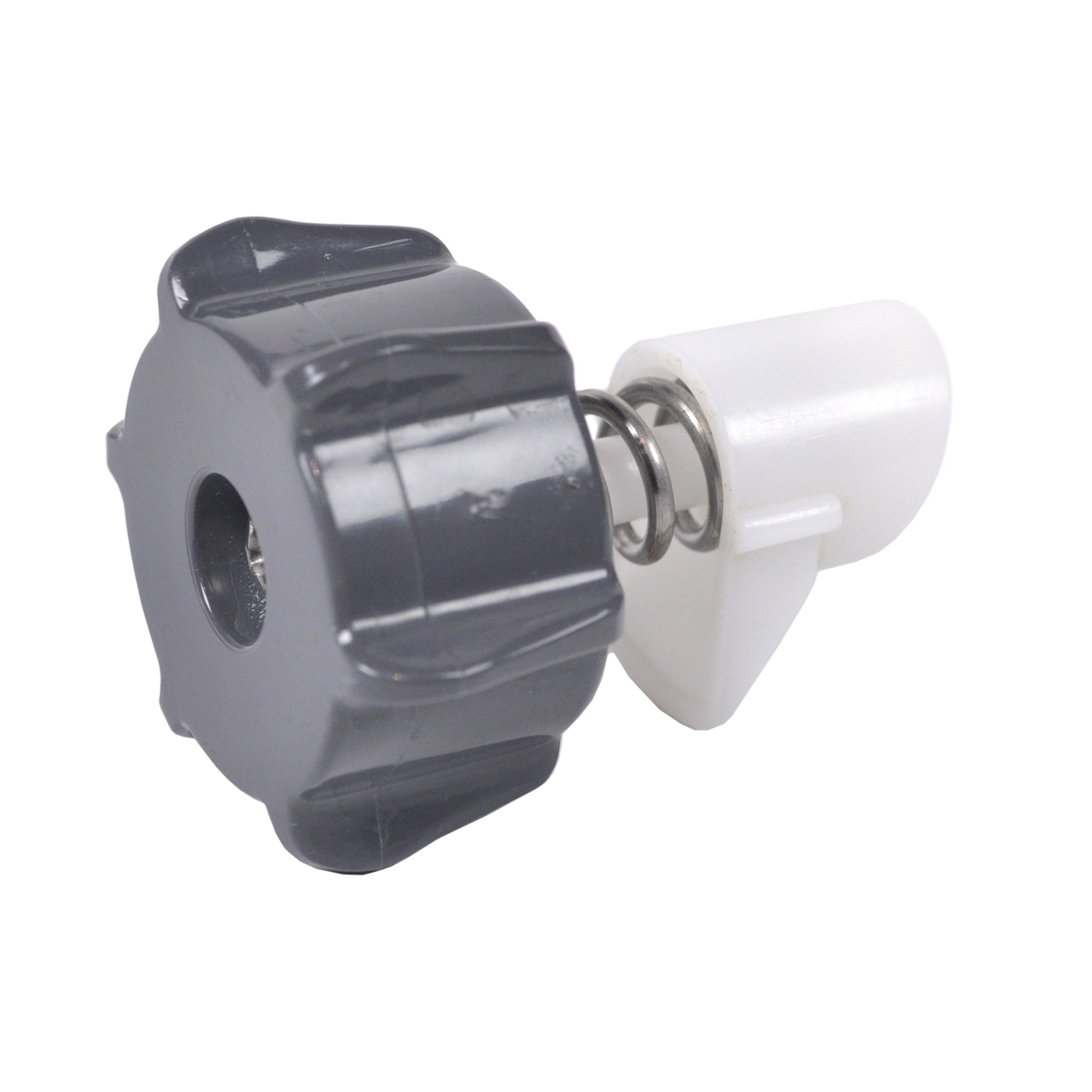 Greenstar® Pro Gray Outlet Pressure Adjustment Knob - Perfect for Plumbing, HVAC, and Water System Control Valves