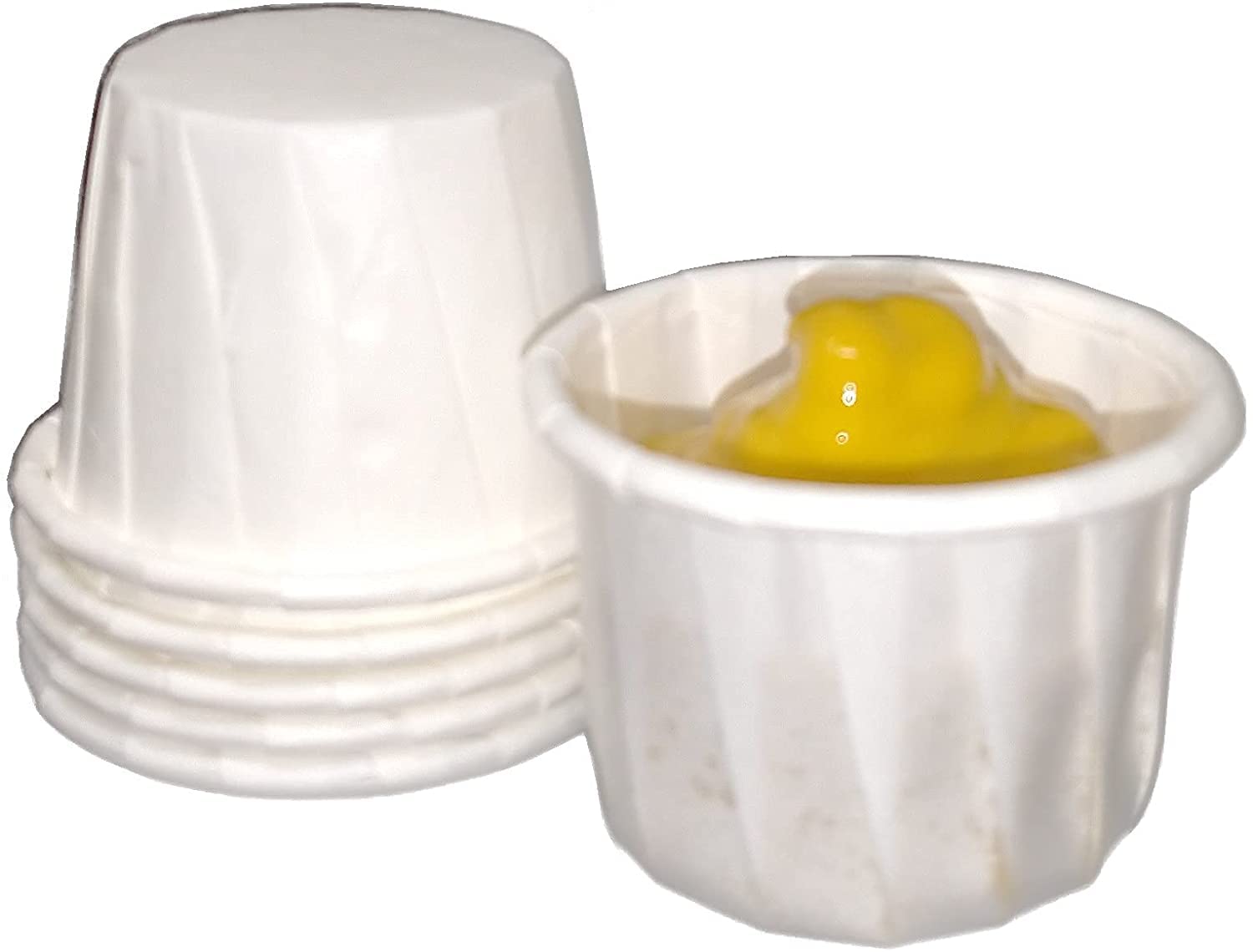 Vakly 3/4 oz Disposable Paper Souffle Cups [15000 Pack] - Small Medicine Cups for Pills, Liquid Medication, Condiments, Food Tasting & Dessert Serving | Perfect for Pharmacies, Hospitals, Restaurants & Home Use