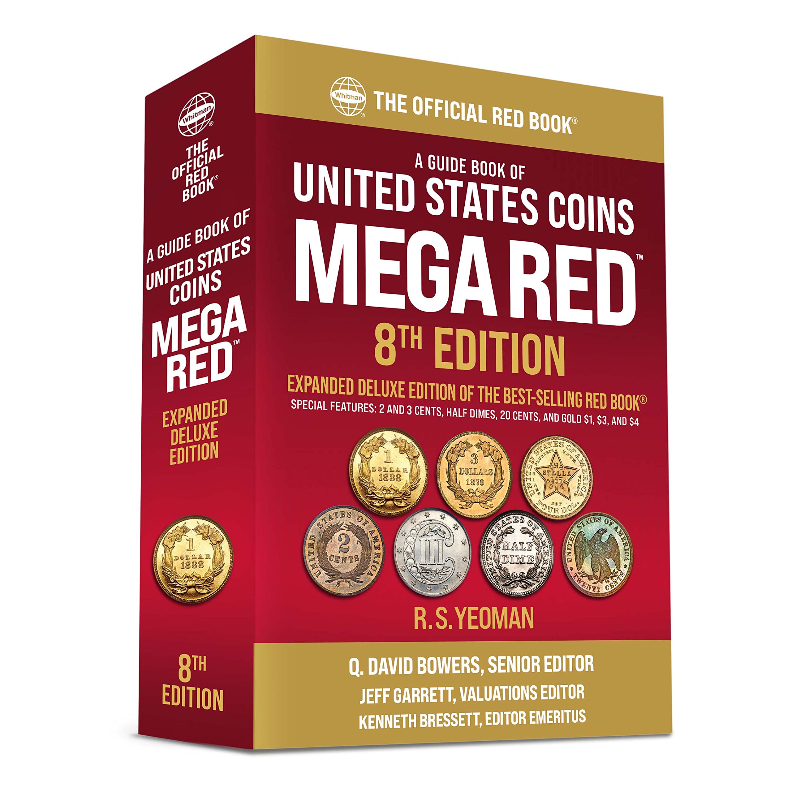 United States Mega Red Book 8th Edition - Comprehensive Guide for Coin Collectors | Perfect for Numismatic Research & Investment Valuation