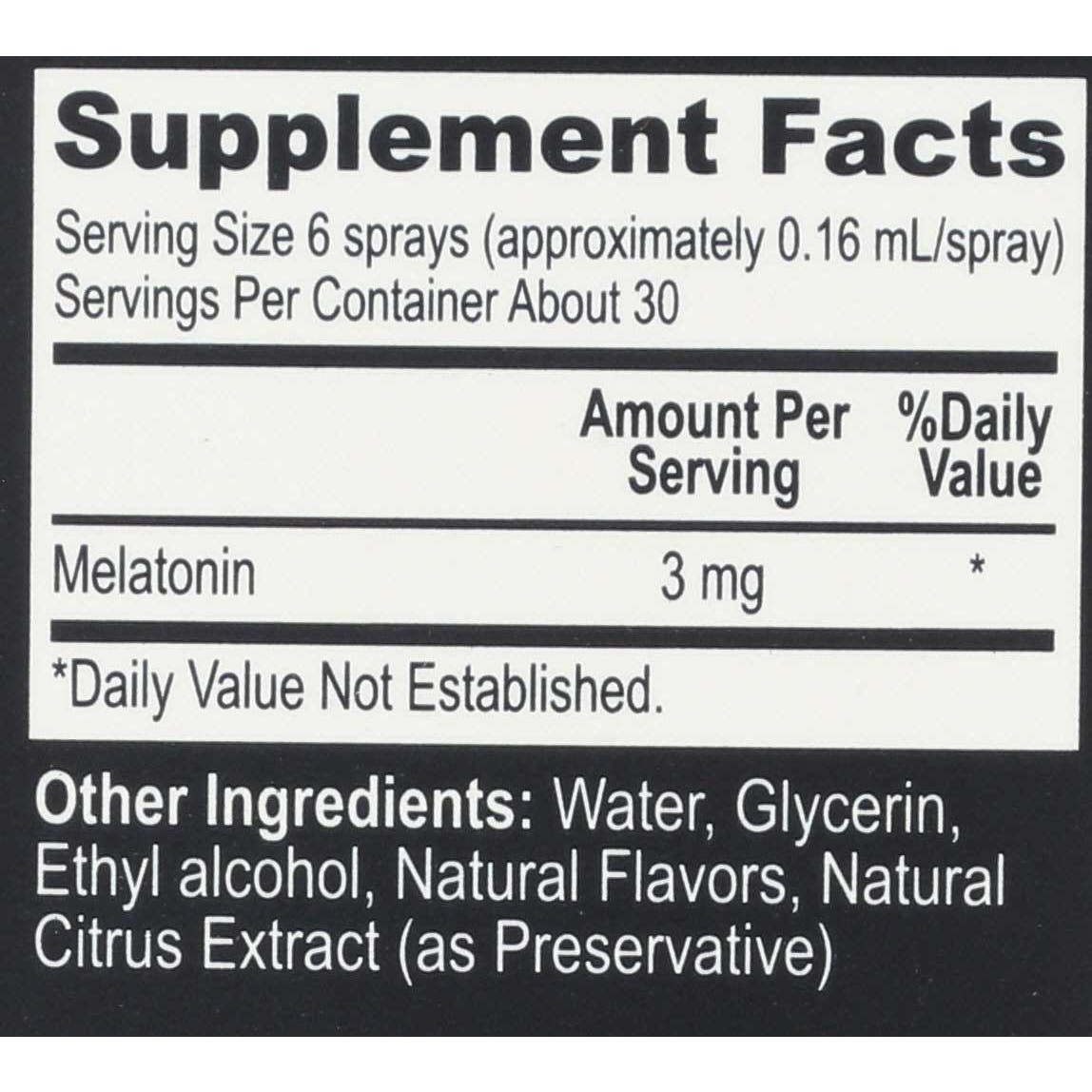 Natural Sleep Aid - Instant Melatonin Spray with Lavender (1oz) for Fast-Acting Sleep Support, Stress Relief & Relaxation - Perfect for Travel, Jet Lag & Nighttime Use