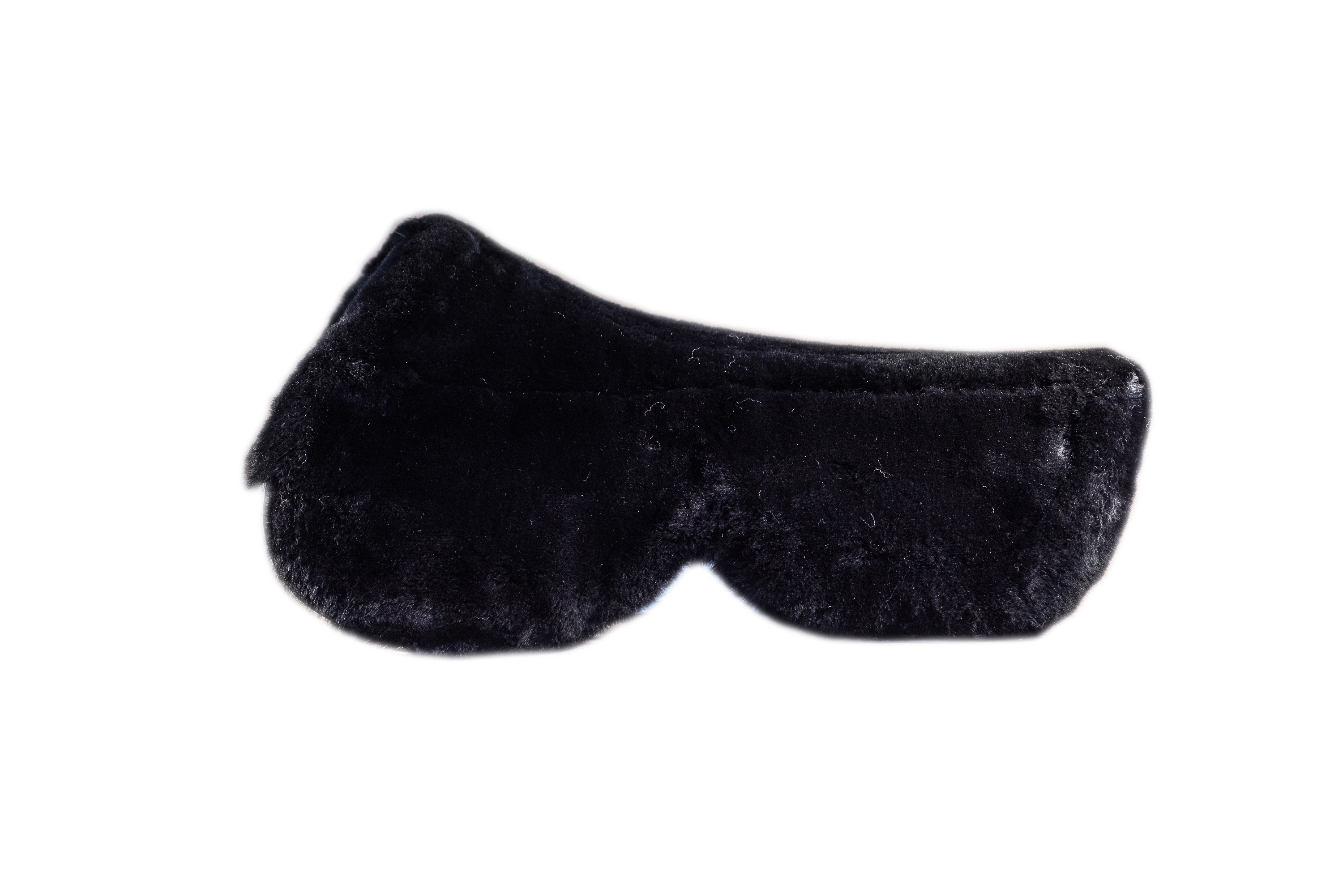 FXK Technology Sheepskin Halfpad with Rolled Edge - All Purpose Saddle Pad for English & Western Riding - Perfect for Training, Shows & Trail Riding