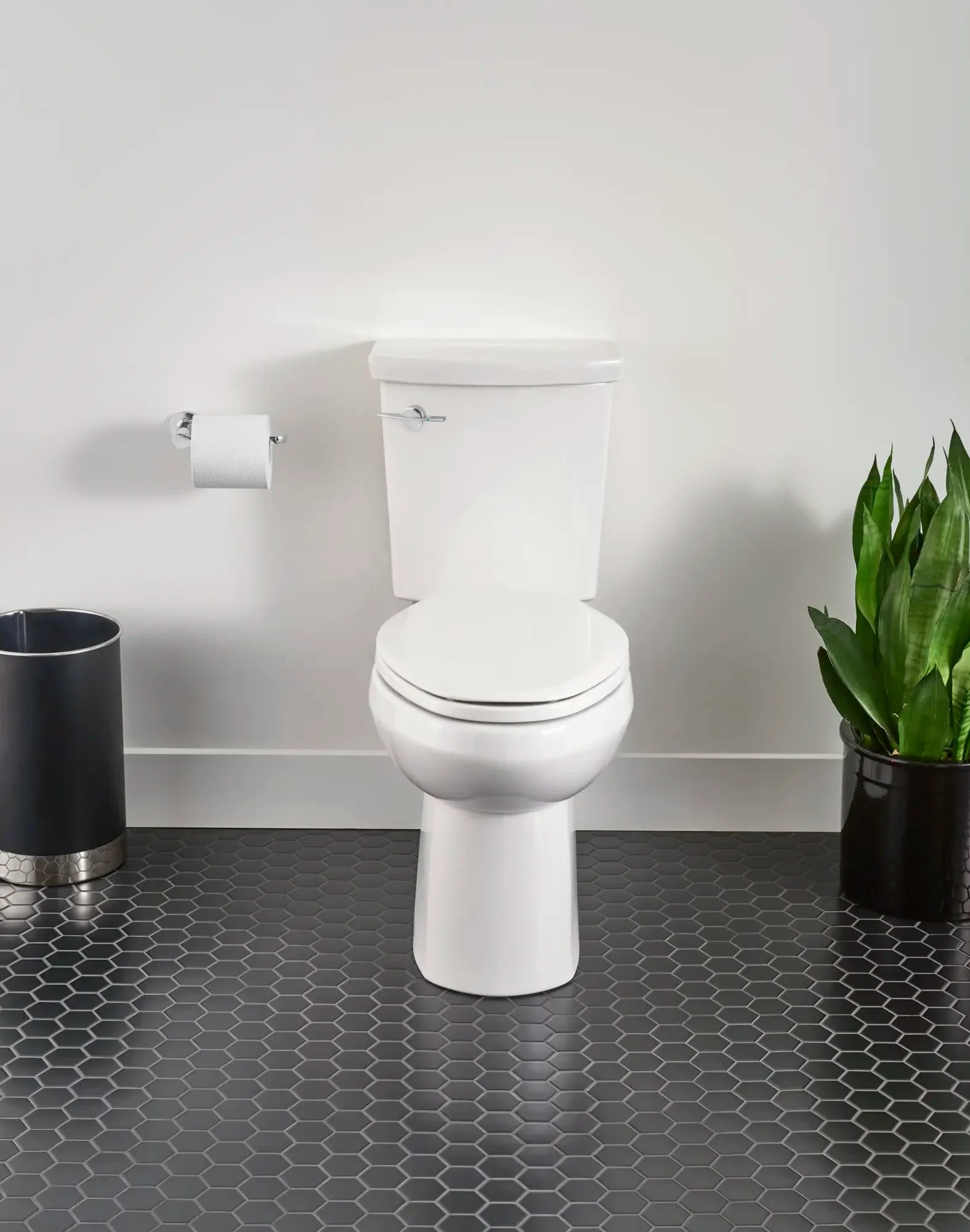 H2Option® ADA Compliant Dual Flush Elongated Toilet - 1.28/0.92 GPF (4.8/3.5 LPF) - Chair Height Water Saving Design - Perfect for Modern Bathrooms & Small Spaces