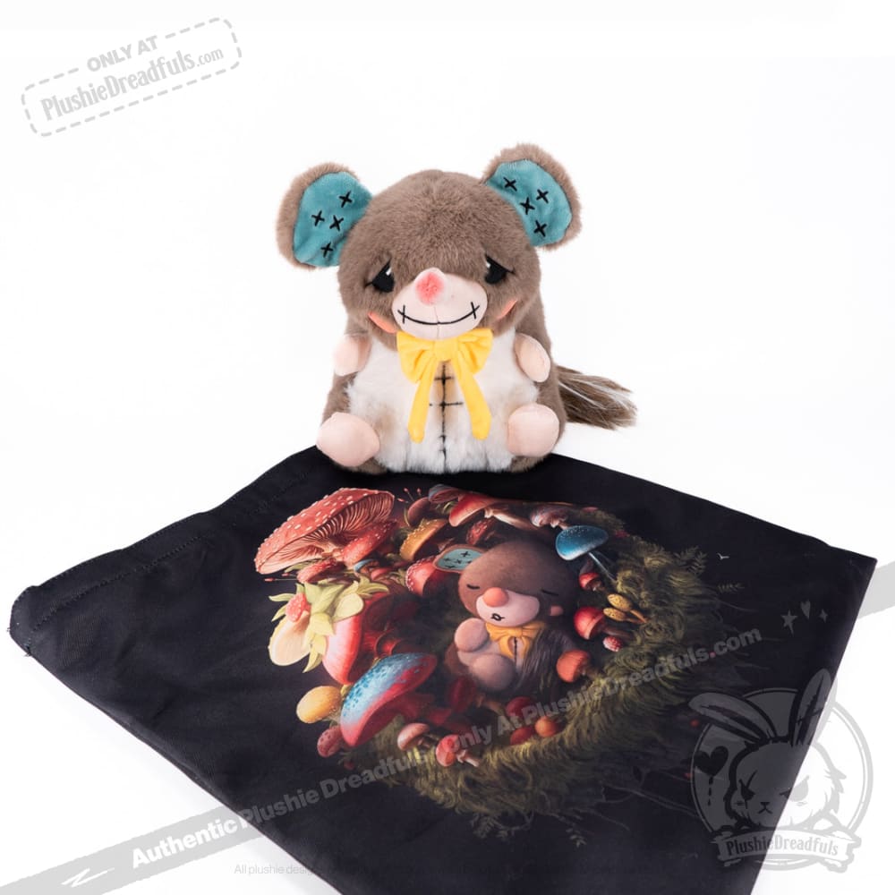 Victorian Style McGee's Dormouse Plush Toy - Cute Stuffed Animal for Kids & Collectors | Perfect for Nursery Decor, Gift Giving & Themed Parties