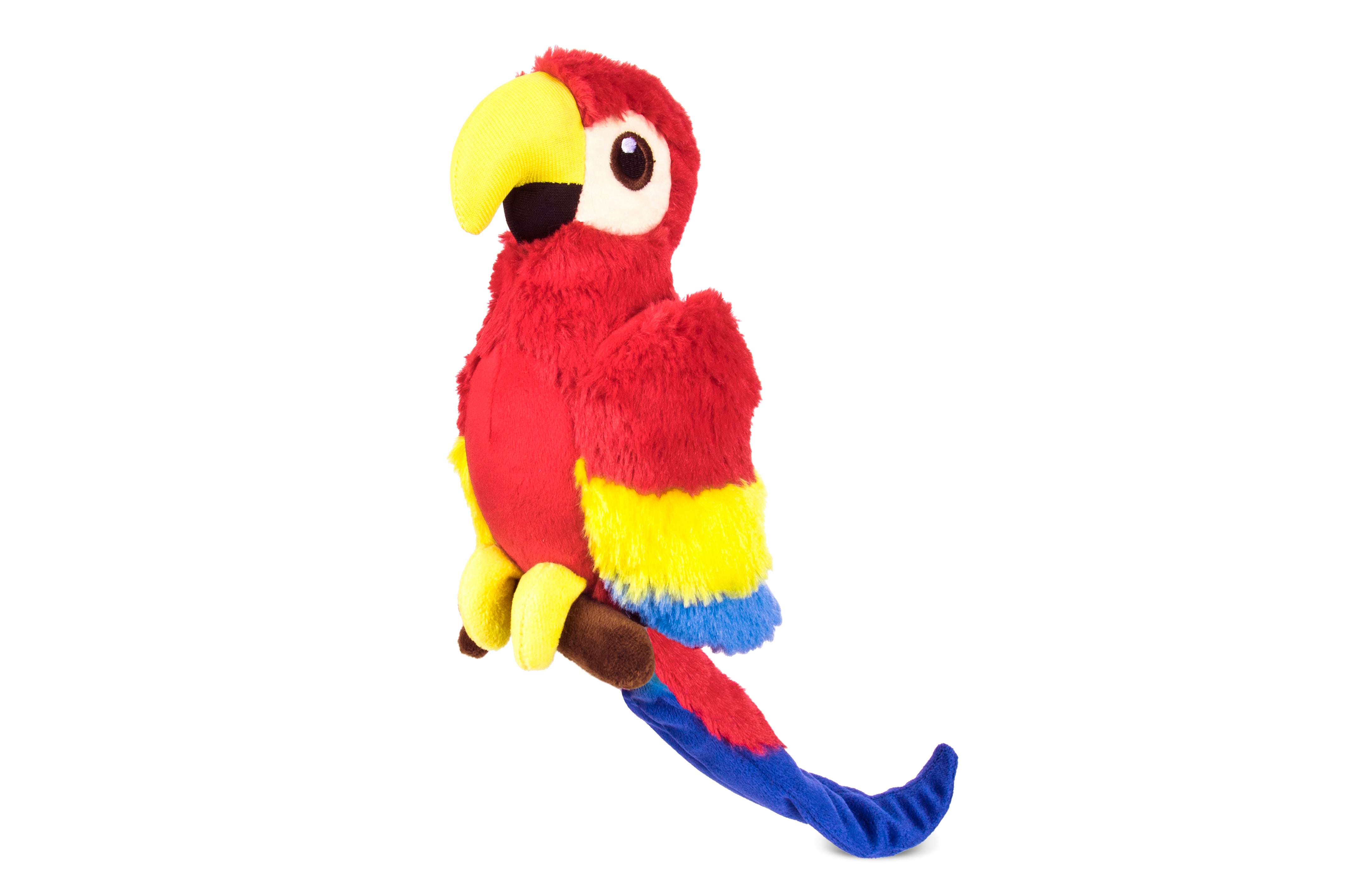 Paula the Parrot Plush Dog Toy - Fetching Flock™ Interactive Chew Toy for Small & Large Dogs | Durable & Safe Pet Play Toy for Fetch, Cuddle & Training Sessions