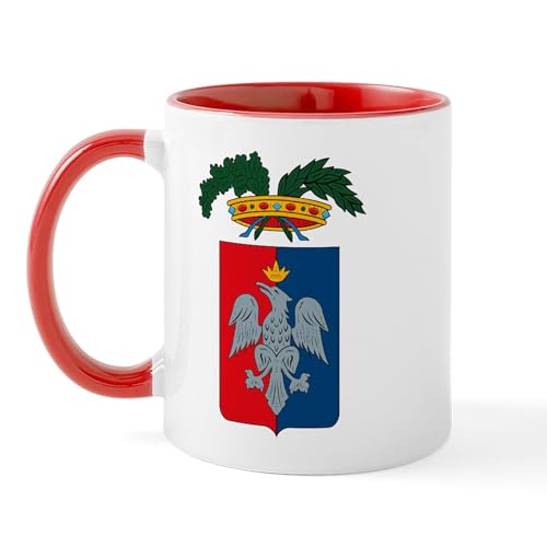 White/Red Inside - Rome Coat Of Arms Mug