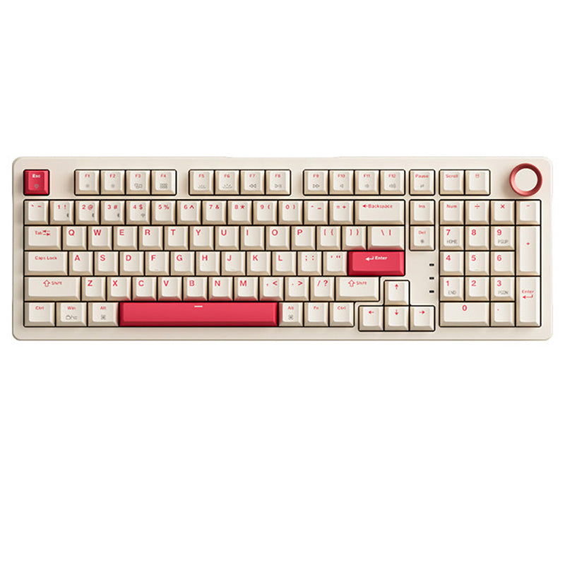 JAMESDONKEY RS2 Guiqi RGB Gasket Mount Mechanical Keyboard - 75% Layout, Hot Swappable, Wired Gaming Keyboard with RGB Backlit for PC, Mac - Perfect for Typing, Gaming & Office Work