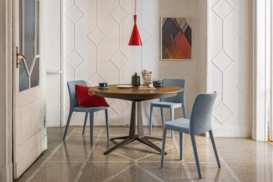 Midj Link Dining Table - Modern Wooden Dining Table for Kitchen & Dining Room - Perfect for Family Gatherings & Dinner Parties