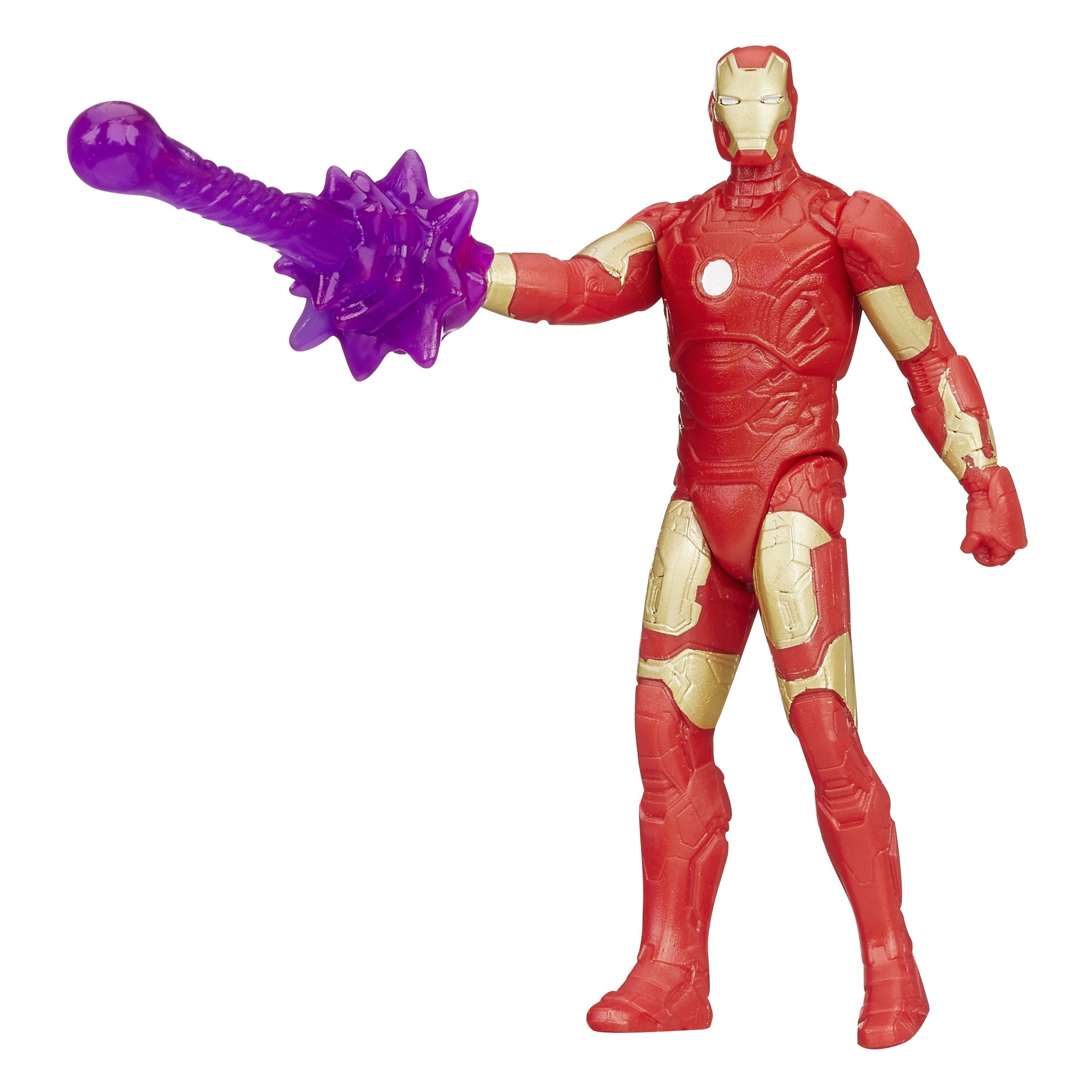Marvel Avengers All Star Iron Man 3.75-Inch Action Figure Toy - Collectible Superhero Character for Kids & Adults | Perfect for Display, Play & Marvel Fans Collection