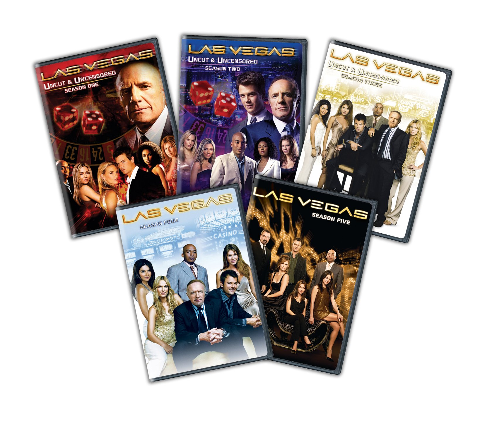 Las Vegas: The Complete Series DVD Box Set | All Seasons & Episodes | Perfect for TV Show Collectors & Fans | Enjoy at Home or as a Gift
