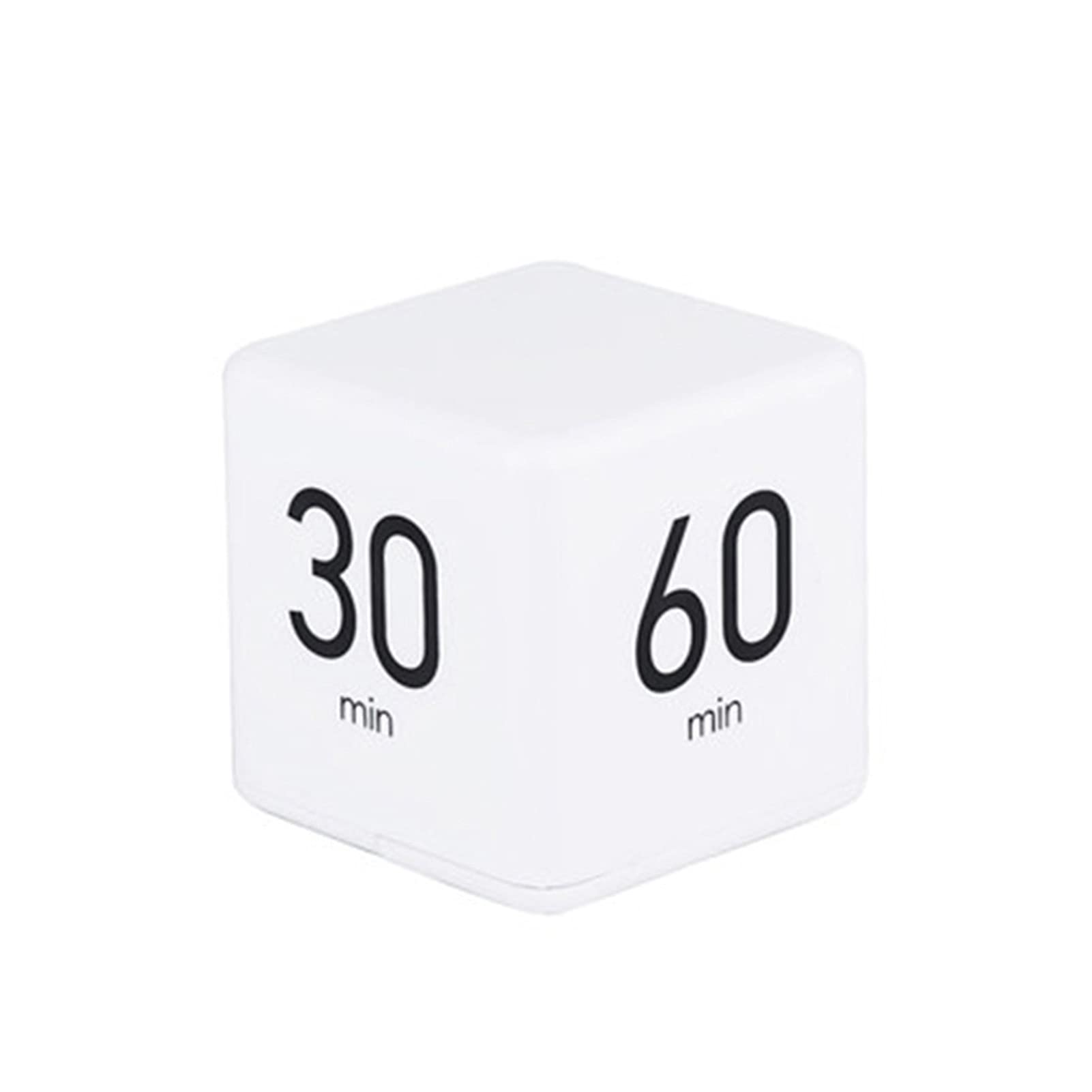 Aibesy Digital Kitchen Timer - Portable Cube Countdown Timer with Alarm, 15/20/30/60 Minute Settings, Flip Design & LED Display - Perfect for Cooking, Baking, Studying, Sports, Gaming & Office Time Management