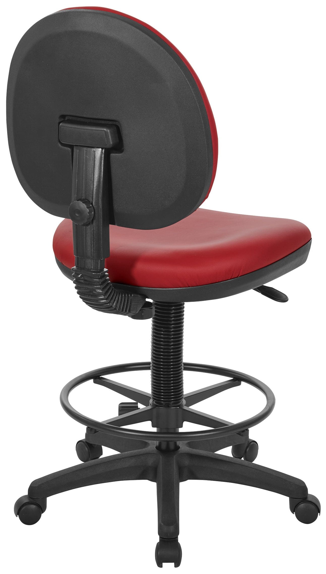 Ergonomic Drafting Chair with Sculptured Seat & Back Support - Adjustable Height Office Chair for Architects, Designers & Artists - Perfect for Drafting Tables, Studios & Home Offices