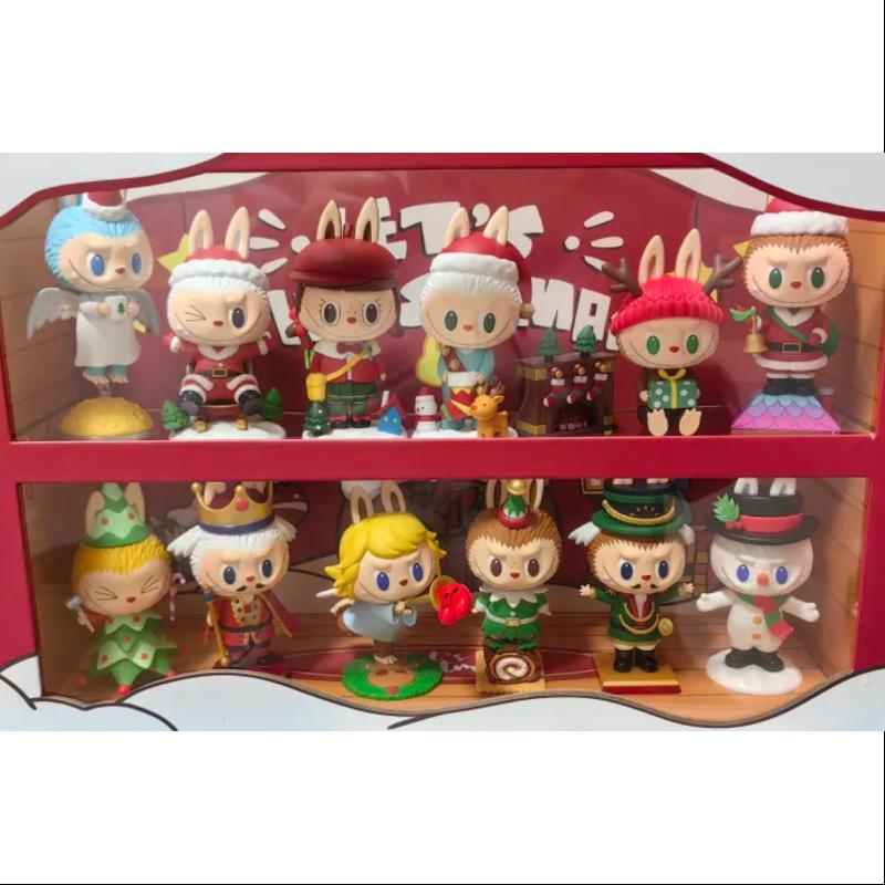 Labubu The Monsters Let's Christmas Series Complete Set - Collectible Vinyl Figures for Holiday Decor & Gift Giving
