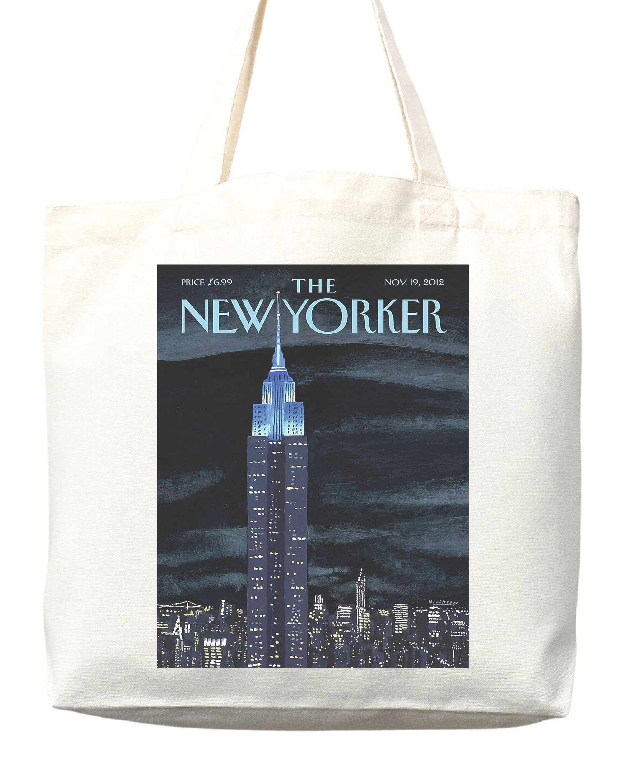 New Yorker Magazine Tote Bag - Stylish Canvas Shopper with Artistic Print - Perfect for Groceries, Beach Trips & Everyday Use
