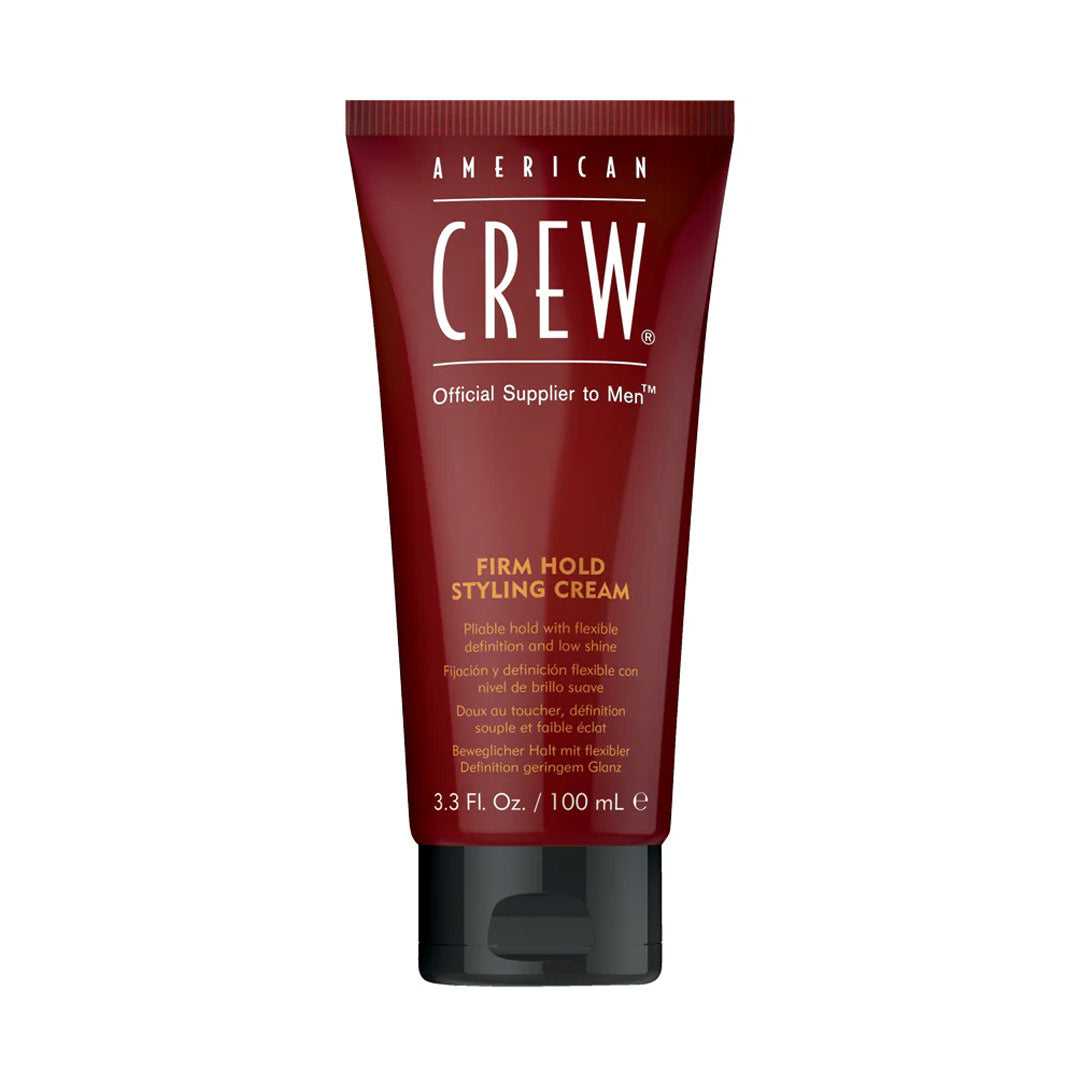 American Crew Firm Hold Styling Cream 100ml - Strong Hold Hair Styling Product for Men - Perfect for Everyday Grooming & Professional Hairstyles