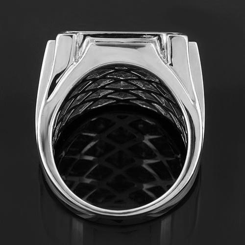 14K Solid Yellow Gold Men's Diamond Ring - 3.44 Carat Total Weight - Perfect for Weddings, Engagements & Special Occasions