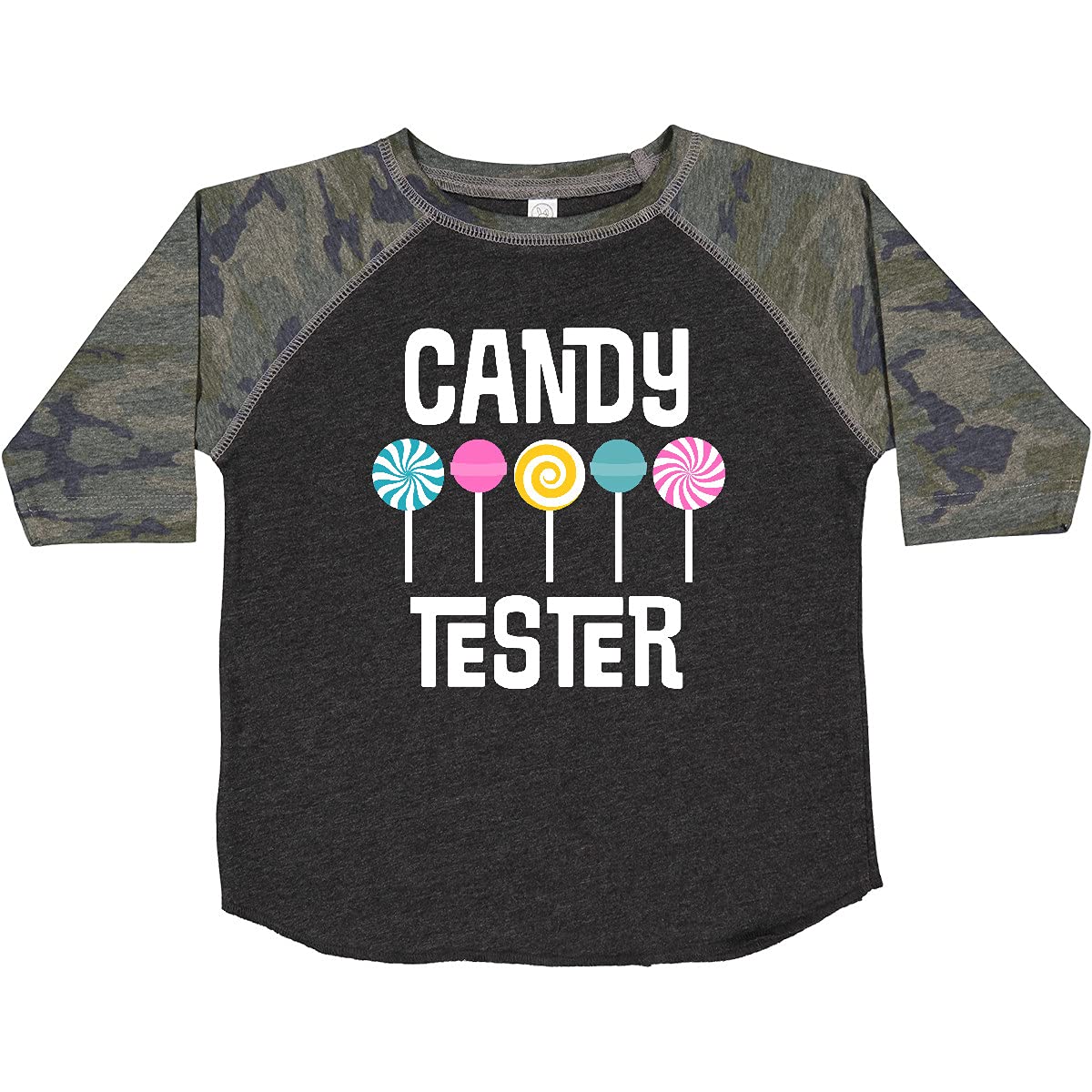 Inktastic Candy Tester Cute Sweets Toddler T-Shirt - Soft Cotton Tee for Baby Boys & Girls - Perfect for Birthday Parties, Playdates & Family Photos