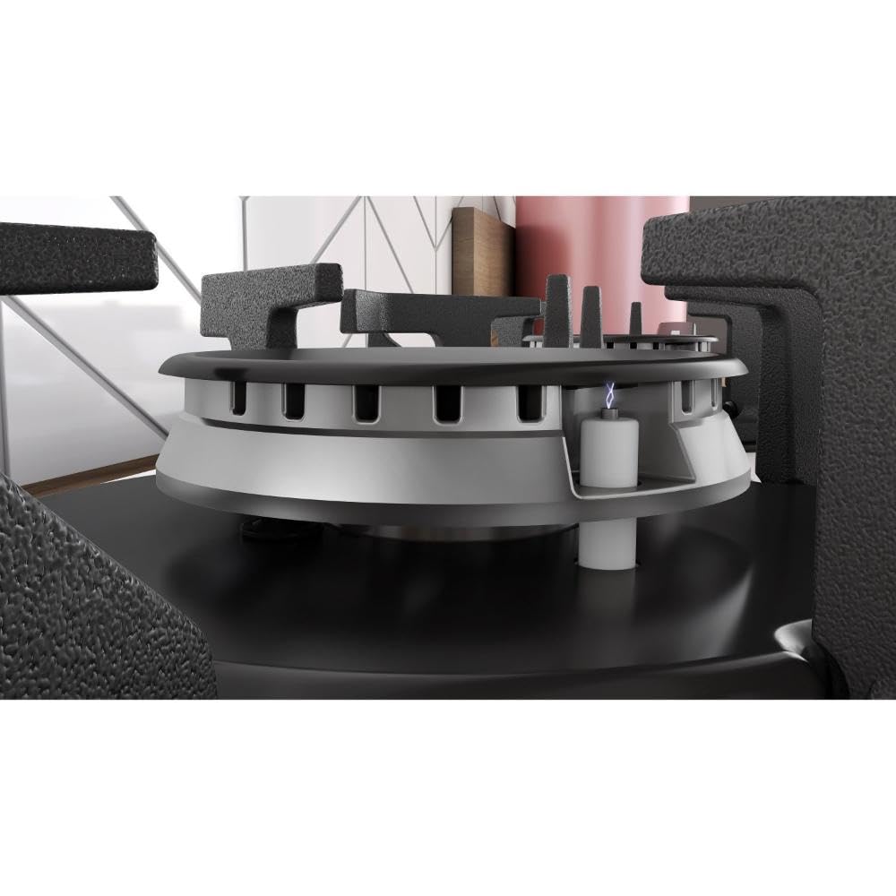 Itatiaia Itamaster 4-Burner Gas Cooktop with Triple Flame & Auto Ignition - Black, Bivolt - Perfect for Home Kitchens & Outdoor Cooking