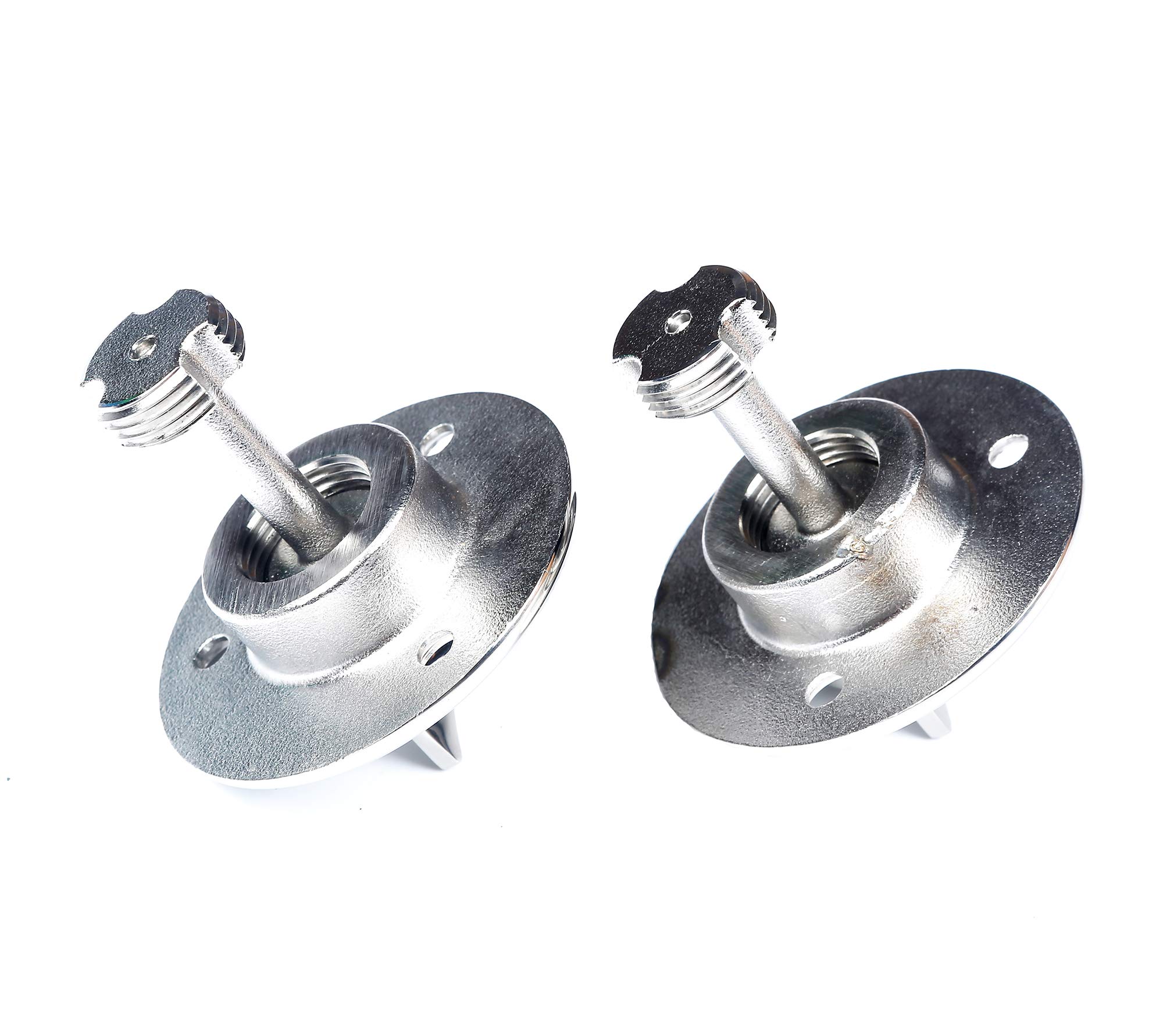 MXEOL Marine Stainless Steel Boat Garboard Drain Plug Kit with Screws - Corrosion-Resistant Bilge Drain Plug for Boats, Yachts & Watercraft - Perfect for Marine Maintenance & Emergency Repairs
