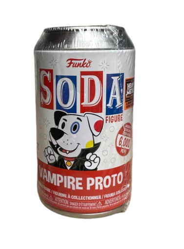 Vampire Proto Soda Vinyl Record - Heavy Metal Music Box Set - Limited Edition Collectible for Halloween Parties & Gothic Home Decor