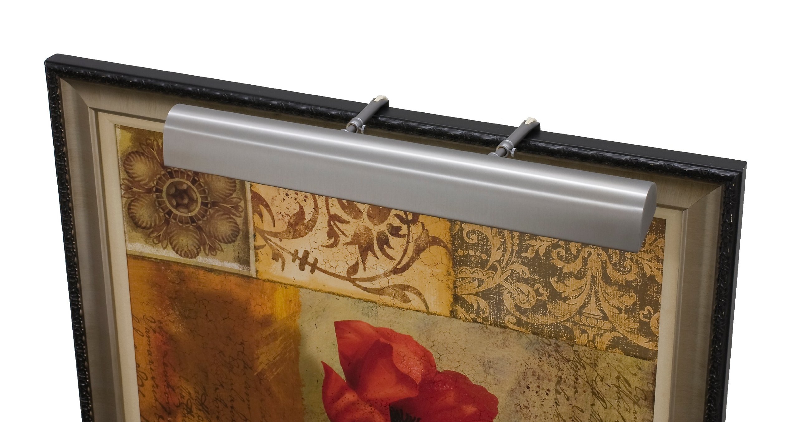 House of Troy T24-31-CA Classic Traditional 3-Light 24-Inch Picture Light in Pewter Finish - Perfect for Artwork, Paintings & Photo Displays in Living Rooms, Galleries & Museums