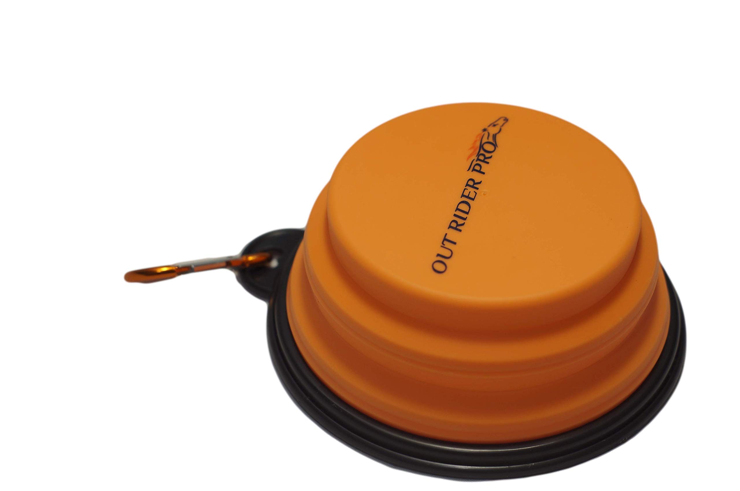 D.T Systems Replacement Beeper Collar Receiver for The R.A.P.T 1450 Dog Training System - Compatible with Hunting & Field Training - Includes Free Out Rider Pro Water Bowl (Orange)