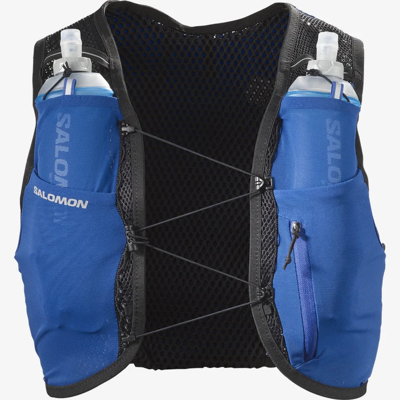 Active Skin 4 Running Hydration Vest with Water Flasks - Lightweight Breathable Unisex Trail Running Gear for Marathon, Hiking & Outdoor Sports