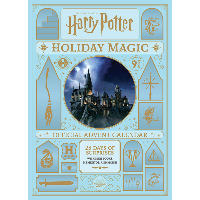 Harry Potter Official Advent Calendar 2023 - Countdown to Christmas with Holiday Magic - Perfect for Kids & Adults, Home Decor & Gift Giving