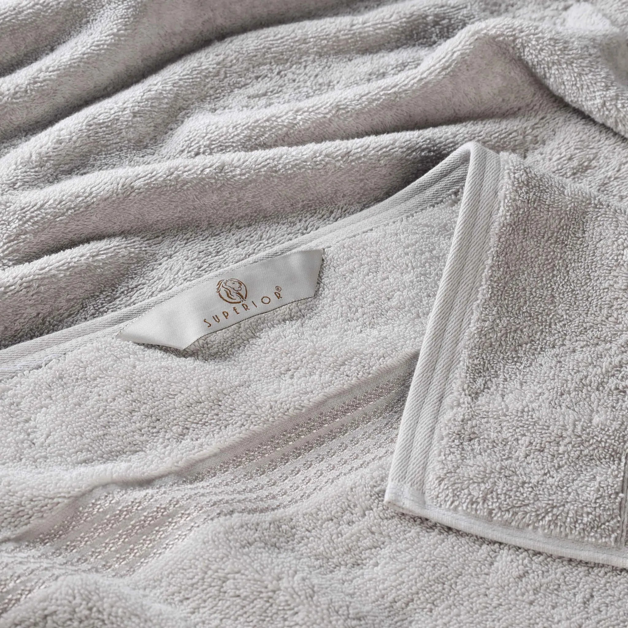 Premium 100% Egyptian Cotton Plush Hand Towels - Ultra Soft & Absorbent Bath Towel Set of 8 for Bathroom, Kitchen & Spa Luxury (24x16 Inches)