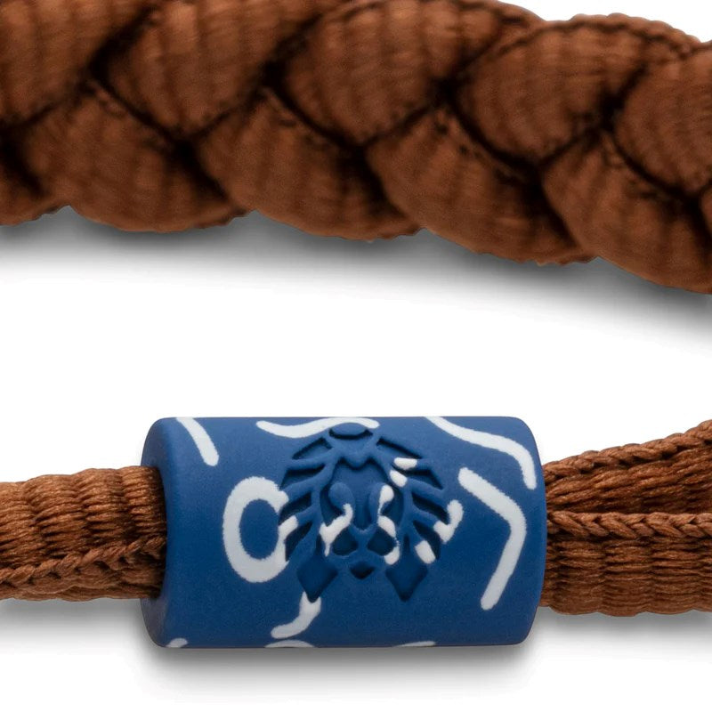 Rastaclat Lead Forth Bracelet - Medium/Large Size - Premium Brown Wristband for Men & Women - Perfect for Casual Wear, Sports & Outdoor Activities