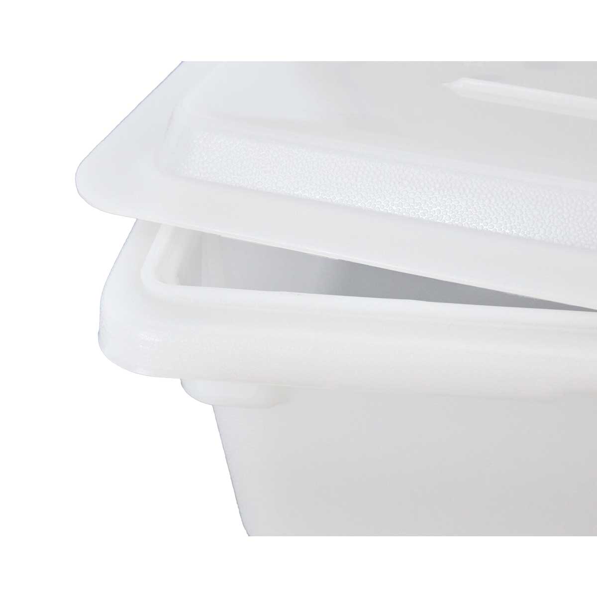 Cambro 1218CP148 White 1/2 Size Flat Food Storage Container Lid - 18